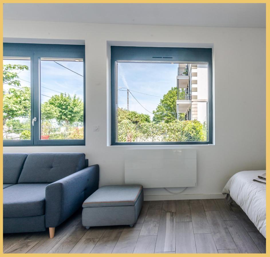 Appartement Cozy 1 Panoramique Lac Leman 托农莱班 外观 照片