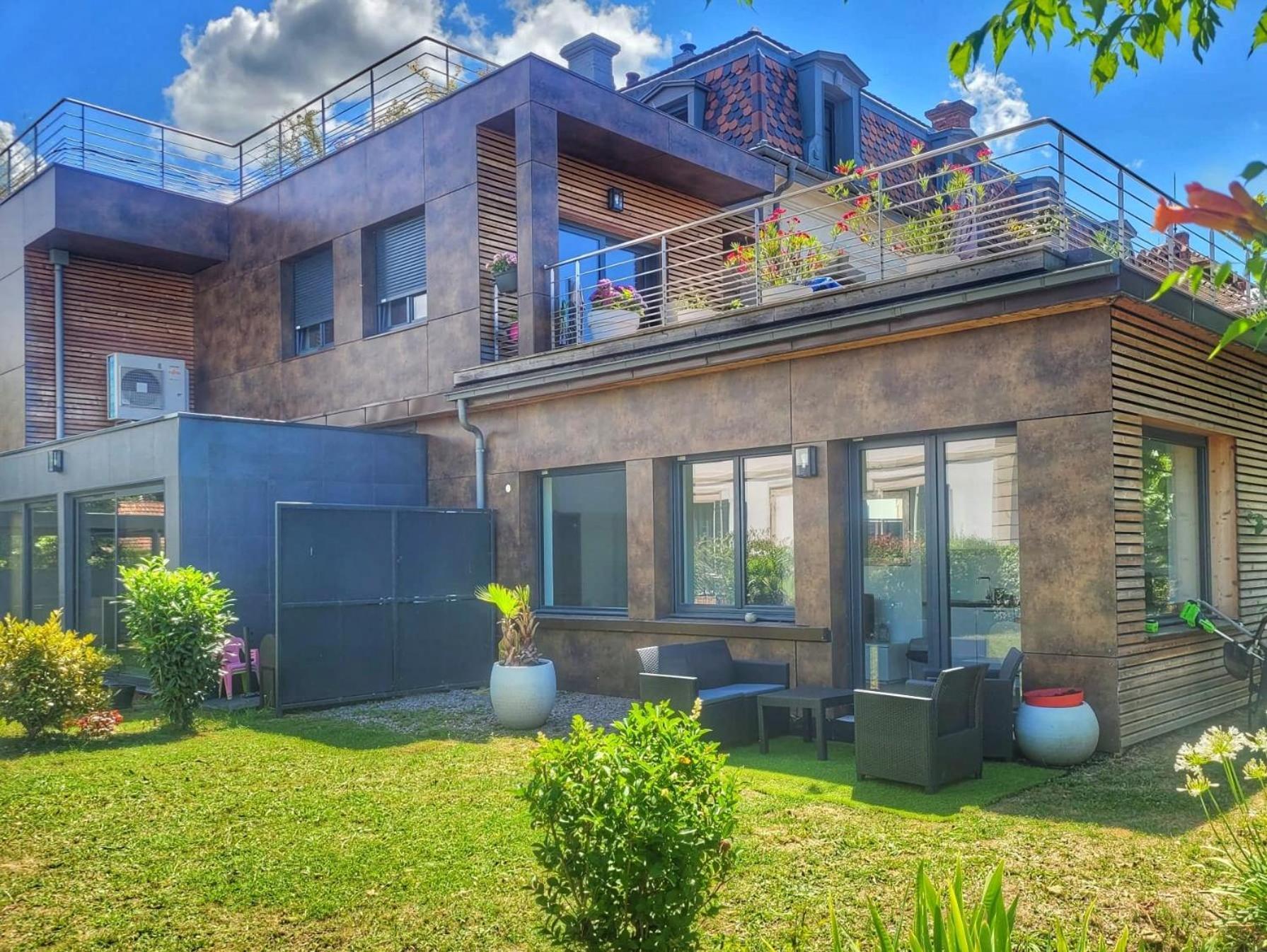 Appartement Cozy 1 Panoramique Lac Leman 托农莱班 外观 照片